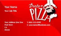 Fast Food 2" x 3.5" Business Cards by Templatecloud