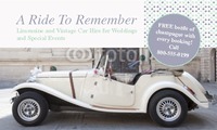Car Hire 2" x 3.5" Business Cards by Templatecloud 
