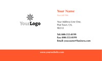 Gas Fitters 2" x 3.5" Business Cards by Templatecloud 