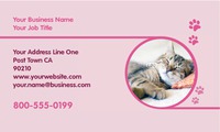 Animals 2" x 3.5" Business Cards by Templatecloud