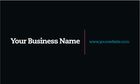 Technology 2" x 3.5" Business Cards by Templatecloud 