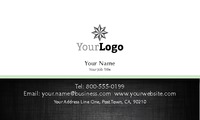 Chiropractic 2" x 3.5" Business Cards by Templatecloud 