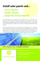 Solar Panels 5.5" x 8.5" Flyers by Templatecloud 