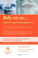 Gas Fitters 5.5" x 8.5" Flyers by Templatecloud 