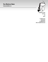 Painters and Decorators 8.5" x 11" Stationery by Templatecloud 