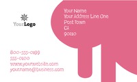 Nursery 2" x 3.5" Business Cards by Templatecloud