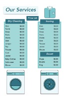 Cleaning 5.5" x 8.5" Flyers by Templatecloud