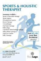 Massage 4" x 6" Flyers by Templatecloud 