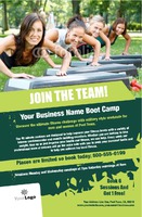 Fitness 5.5" x 8.5" Flyers by Templatecloud 
