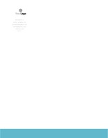 Finance 8.5" x 11" Letterheads by Templatecloud 