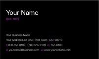 Restaurant 2" x 3.5" Business Cards by Templatecloud