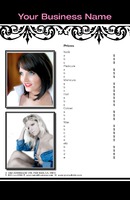Hair 11" x 17" Posters by Templatecloud 
