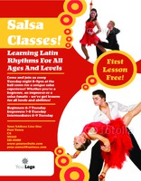 Dance 8.5" x 11" Flyers by Templatecloud 