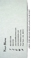 Cleaning 2" x 3.5" Business Cards by Templatecloud
