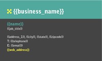 Recruitment 2" x 3.5" Business Cards by Templatecloud 