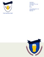  8.5" x 11" Stationery by Templatecloud 