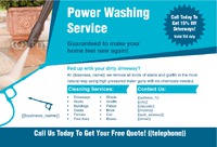 Cleaning 4" x 6" Flyers by Templatecloud 