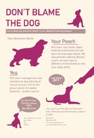 Dog Care 4" x 6" Postcards by Templatecloud 
