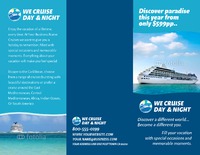 Cruise 8.5" x 11" Brochures by Templatecloud 