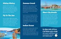Cruise 11" x 17" Brochures by Templatecloud