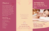 Beauty Salon 11" x 17" Brochures by Templatecloud 