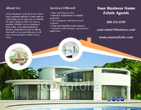 Estate Agents 8.5" x 11" Brochures by Templatecloud