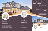 Estate Agents 11" x 17" Brochures by Templatecloud 