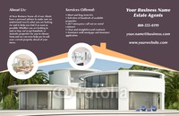 Estate Agents 11" x 17" Brochures by Templatecloud