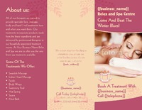 Beauty Salon 8.5" x 11" Brochures by Templatecloud 