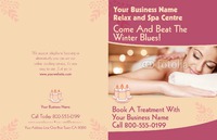 Beauty Salon 11" x 17" Brochures by Templatecloud 