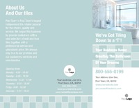 Home Maintenance 8.5" x 11" Brochures by Templatecloud 