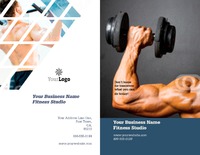 Fitness 8.5" x 11" Brochures by Templatecloud 