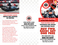 Go Karting 8.5" x 11" Brochures by Templatecloud 