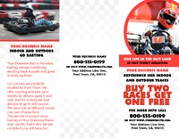 Go Karting 8.5" x 11" Brochures by Templatecloud 