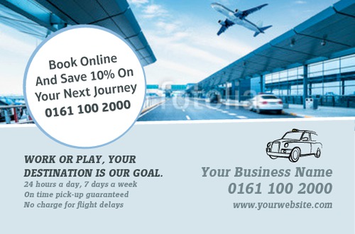 Taxi Business Card  by Marc Ivey