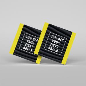 16PT Business Cards + Full UV Front