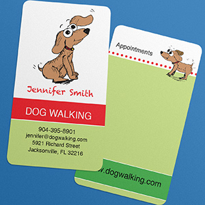 Punched Luxury Bio Business Cards