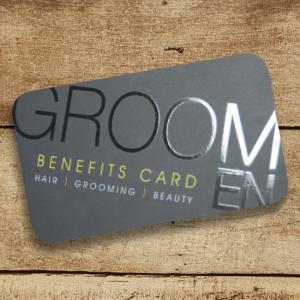 Punched StarMarque Bio Business Cards